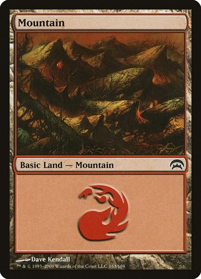 Mountain (163) (Planechase) Near Mint