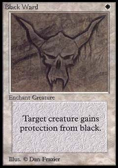 Black Ward (Alpha) Near Mint