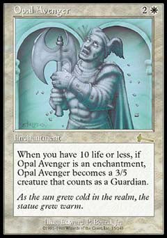 Opal Avenger (Urza's Legacy) Near Mint