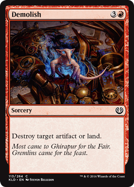 Demolish (Kaladesh) Near Mint Foil