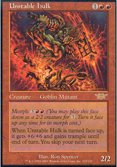 Unstable Hulk (Legions) Near Mint