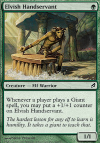 Elvish Handservant (Lorwyn) Near Mint Italian