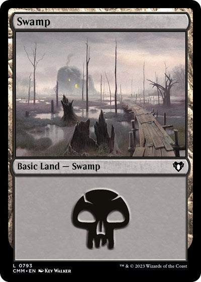 Swamp (0793) (Commander Masters) Near Mint