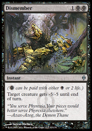 Dismember (New Phyrexia) Near Mint Foil