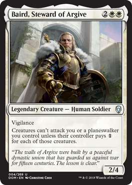 Baird, Steward of Argive (Dominaria) Near Mint Foil