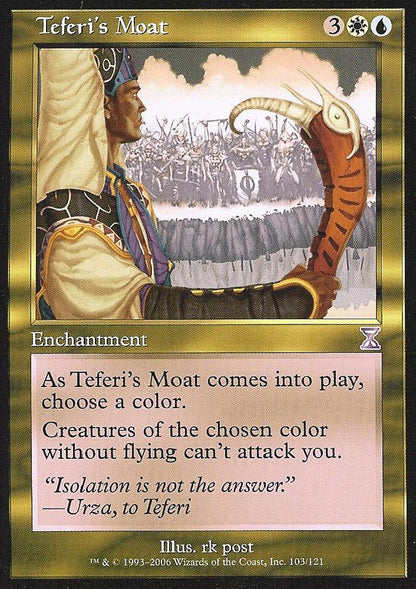 Teferi's Moat (Time Spiral Time Shifted) Light Play