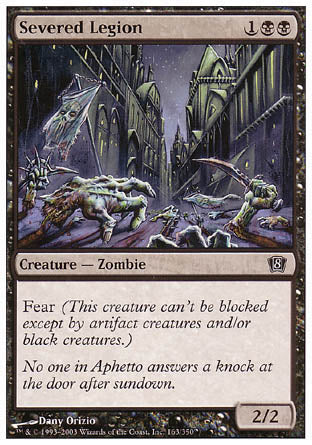 Severed Legion (8th Edition) Near Mint Foil
