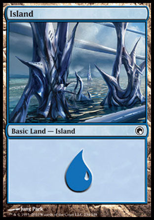 Island (234) (Scars of Mirrodin) Near Mint