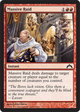 Massive Raid (Gatecrash) Near Mint Foil