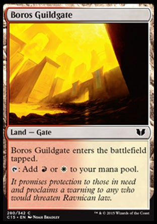 Boros Guildgate (Commander 2015) Near Mint