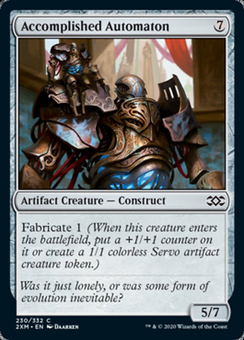 Accomplished Automaton (Double Masters) Near Mint
