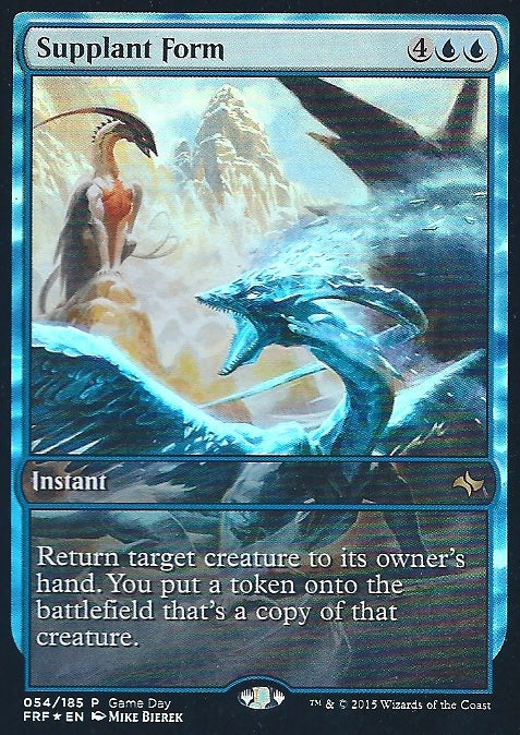 Supplant Form (Game Day Full Art) (Promotional Cards) Near Mint Foil