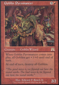 Goblin Pyromancer (Onslaught) Near Mint Foil