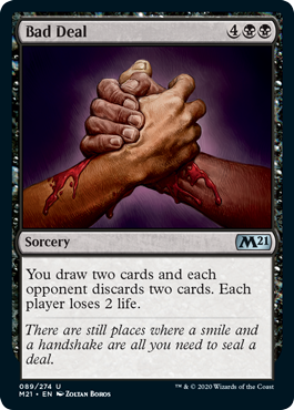 Bad Deal (Magic 2021 Core Set) Near Mint Foil