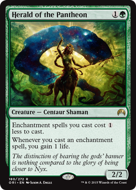 Herald of the Pantheon (Magic Origins) Near Mint
