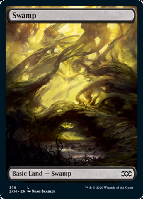 Swamp (378) (Double Masters) Near Mint Foil