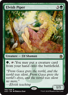 Elvish Piper (Masters 25) Near Mint