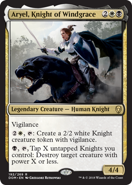 Aryel, Knight of Windgrace (Dominaria) Near Mint