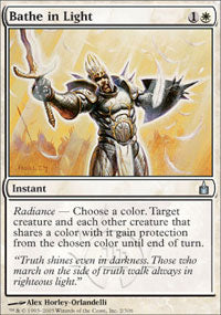 Bathe in Light (Ravnica) Light Play Foil