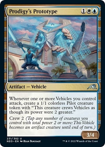 Prodigy's Prototype (Kamigawa: Neon Dynasty) Near Mint
