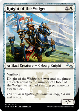 Knight of the Widget (Unstable) Near Mint