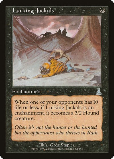 Lurking Jackals (Urza's Destiny) Near Mint