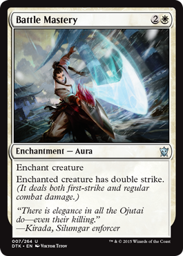 Battle Mastery (Dragons of Tarkir) Near Mint Foil