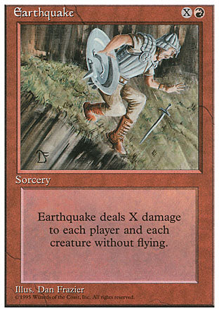 Earthquake (4th Edition) Near Mint