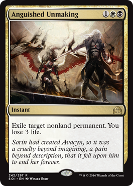 Anguished Unmaking (Shadows Over Innistrad) Near Mint