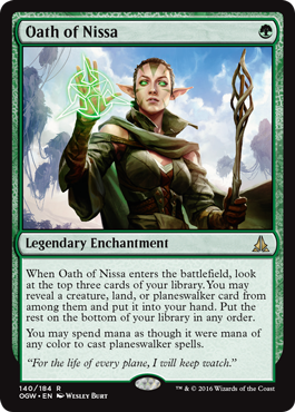 Oath of Nissa (Oath of the Gatewatch) Near Mint