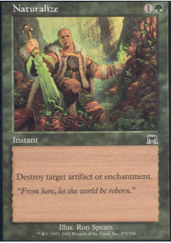 Naturalize (Onslaught) Near Mint