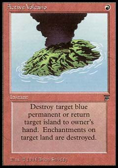 Active Volcano (Legends) Near Mint Italian