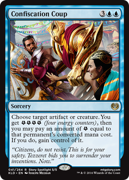 Confiscation Coup (Kaladesh) Near Mint