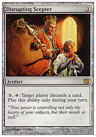 Disrupting Scepter (9th Edition) Near Mint Russian