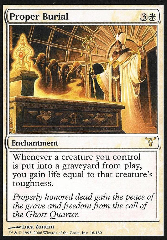 Proper Burial (Dissension) Near Mint Chinese