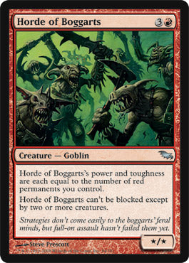 Horde of Boggarts (Shadowmoor) Near Mint