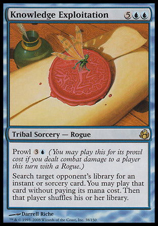 Knowledge Exploitation (Morningtide) Light Play Foil