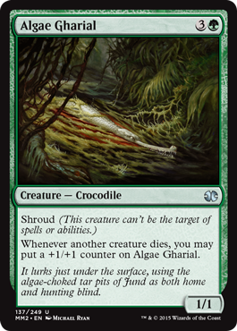Algae Gharial (Modern Masters 2015) Near Mint Foil