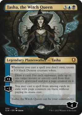 Tasha, the Witch Queen (Borderless) (Commander Legends: Battle for Baldur's Gate) Near Mint
