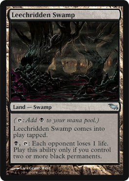 Leechridden Swamp (Shadowmoor) Near Mint Foil