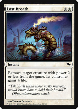 Last Breath (Shadowmoor) Near Mint
