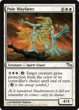 Pale Wayfarer (Shadowmoor) Near Mint Foil