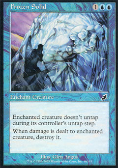 Frozen Solid (Scourge) Near Mint Foil