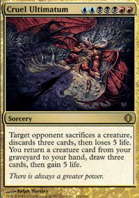 Cruel Ultimatum (Shards of Alara) Near Mint