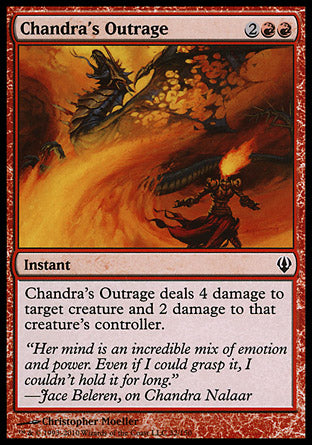 Chandra's Outrage (Archenemy) Near Mint