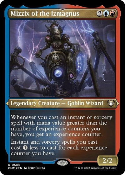 Mizzix of the Izmagnus (Foil Etched) (Commander Masters) Near Mint
