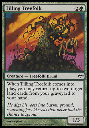 Tilling Treefolk (Eventide) Near Mint Foil