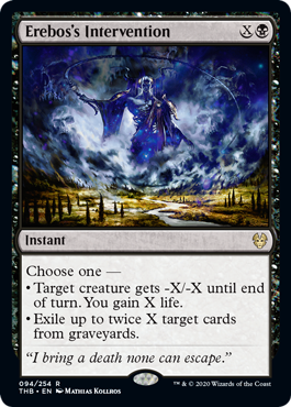Erebos's Intervention (Theros Beyond Death) Near Mint