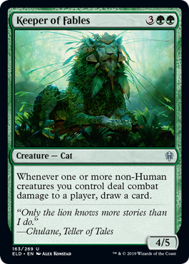 Keeper of Fables (Throne of Eldraine) Near Mint Foil