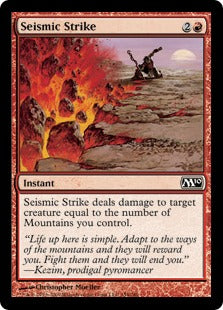 Seismic Strike (Magic 2010 Core Set) Near Mint
